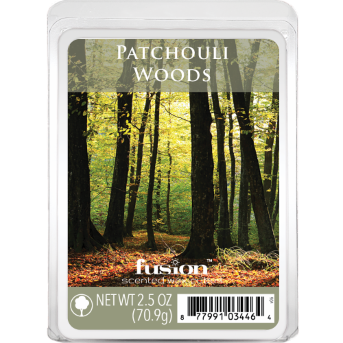Fusion™ Scented Wax Cubes Patchouli Woods Perspective: front