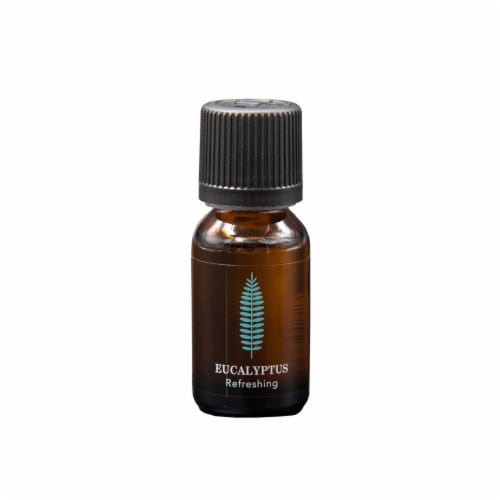 ScentSationals Contemporary Decorative Eucalyptus Aromatherapy Essential Oil, 15ml Perspective: front