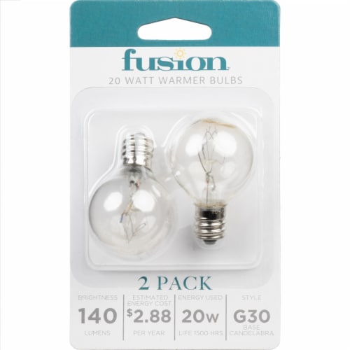 Fusion™ 20-Watt G30 Warmer Light Bulb Perspective: front