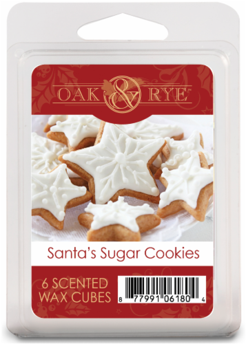 Oak & Rye™ Santa's Sugar Cookies Scented Wax Cubes Perspective: front