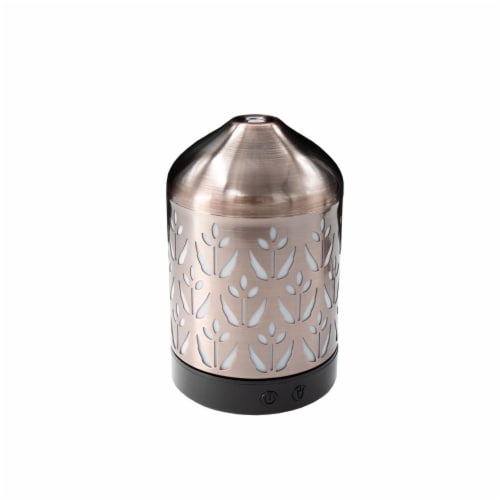 AmbiEscents™ Armell Essential Oil Diffuser - Copper Perspective: front