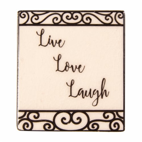 ScentSationals Scent Charms Live Laugh Love Fragrance Oil Diffuser Perspective: front