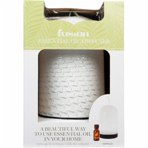 Fusion™  Rippled Glass Diffuser Perspective: front