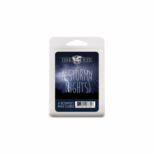 Oak & Rye™ Stormy Nights Wax Cubes Perspective: front