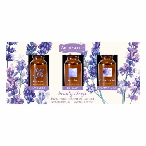 AmbiEscents™ Beauty Sleep Essential Oils Set Perspective: front