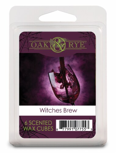 Oak & Rye Witches Brew Scented Wax Cubes Perspective: front