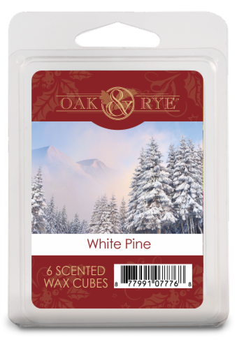 Oak & Rye™ White Pine Scented Wax Cubes Perspective: front