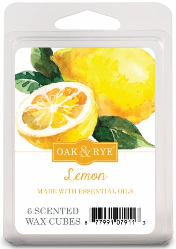 Oak & Rye™ Lemon Scented Wax Cubes, 6 ct / .41 oz - Fred Meyer