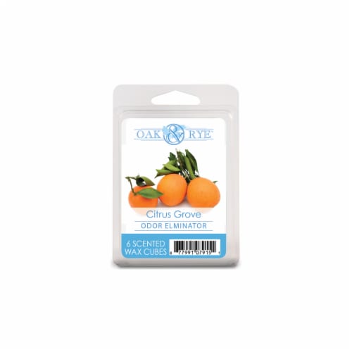 Oak & Rye™ Citrus Grove Scented Wax Cubes Perspective: front