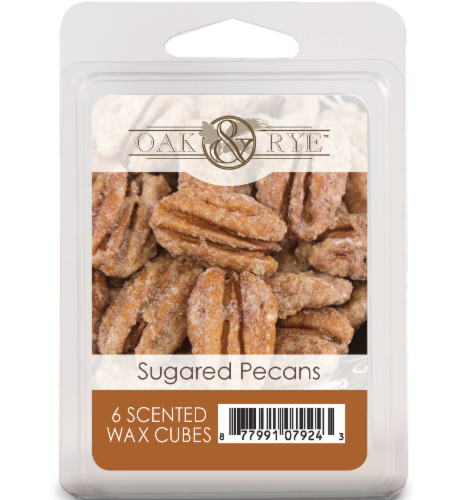 Oak & Rye™ Sugared Pecans Scented Wax Cubes Perspective: front