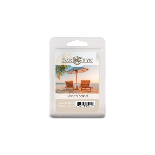 Oak & Rye™ Beach Sand Scented Wax Cubes Perspective: front