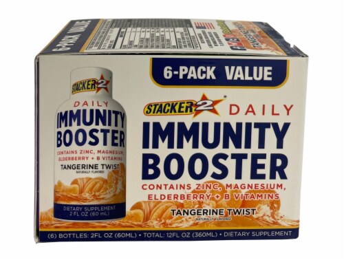 Stacker 2® Tangerine Twist Daily Immunity Booster Perspective: front
