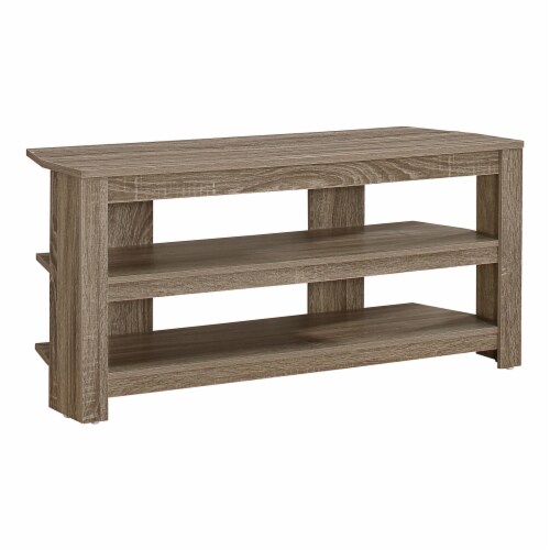 42 Inch Console Media Entertainment Center Storage Shelves