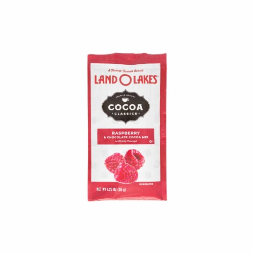 Land O' Lakes® Cocoa Classics® Raspberry & Chocolate Hot Cocoa Mix Perspective: front