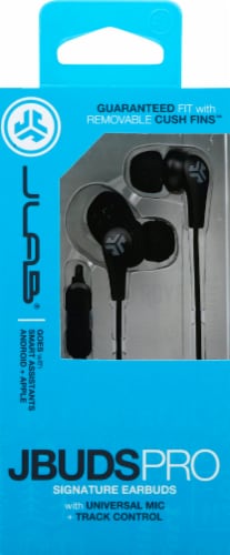 jlab jbuds pro earbud wired headphones with universal mic