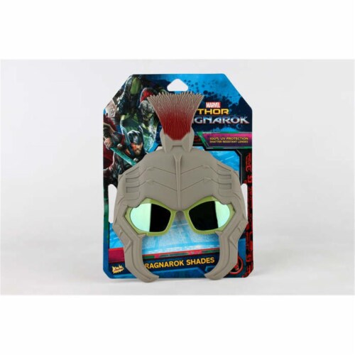 Sunstaches Ragnarok Hulk Novelty Sunglasses Costume Perspective: front