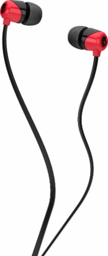 Skullcandy Jib In-Ear Headphones - Red/Black Perspective: front