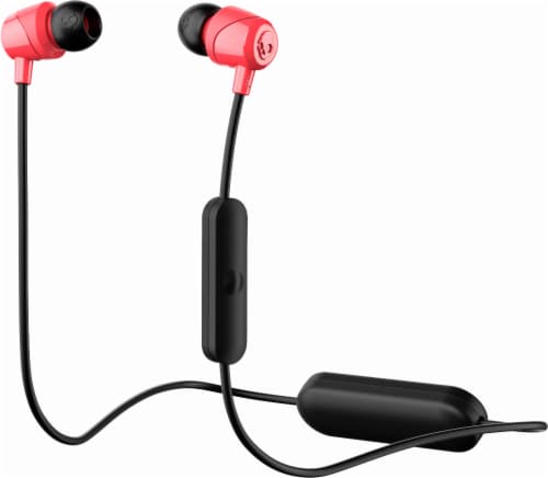 Skullcandy Jib Wireless Earbuds with Mic Black Red 1 ct City