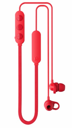 Skullcandy red sales wireless earbuds