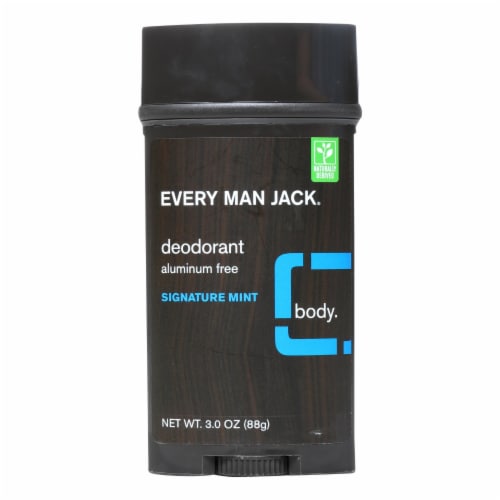 Every Man Jack Signature Mint Deodorant Perspective: front