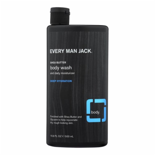 Every Man Jack Deep Hydration Shea Butter Body Wash 16.9 oz