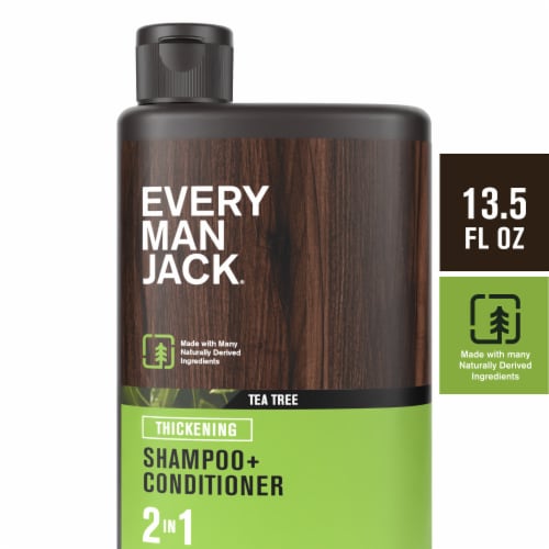 Every Man Jack Thickening Tea Tree 2-in-1 Shampoo and Conditioner