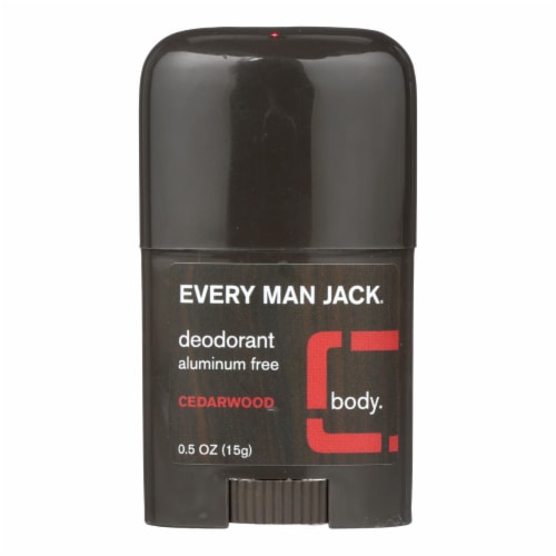 Every Man Jack Cedarwood Aluminum Free Deodorant Perspective: front