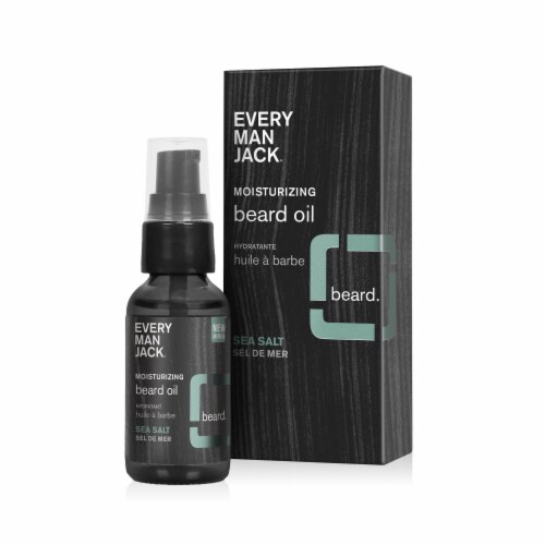 Every Man Jack® Sea Salt Beard Oil Perspective: front