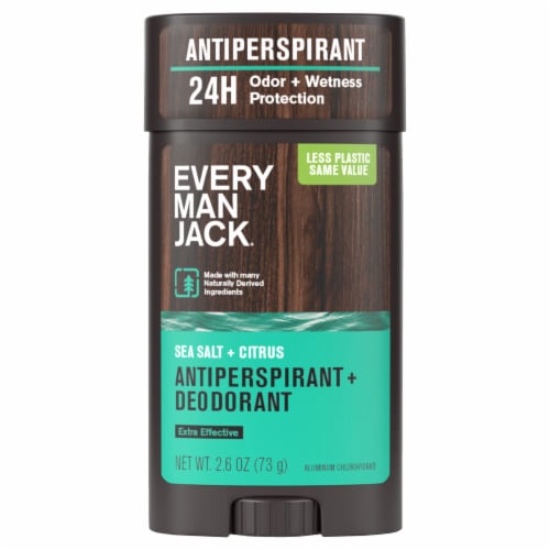 Every Man Jack® Sea Salt Antiperspirant Deodorant Perspective: front
