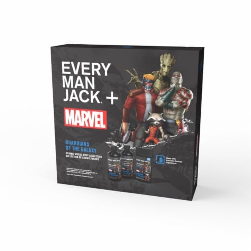 Every Man Jack® Guardians of the Galaxy Gift Box Kit Perspective: front