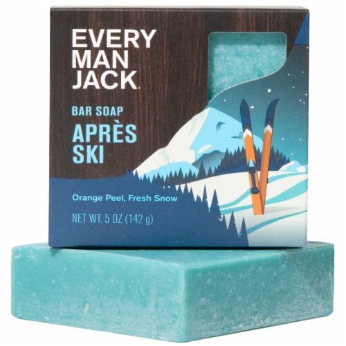 Every Man Jack Polar Plunge Bar Soap, Apres Ski Perspective: front