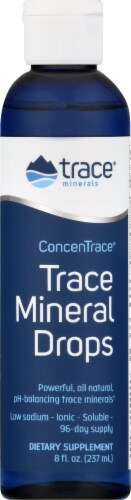 Trace Minerals ConcenTrace Mineral Drops Perspective: front