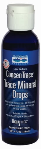 Trace Minerals ConcenTrace Mineral Drops Perspective: front
