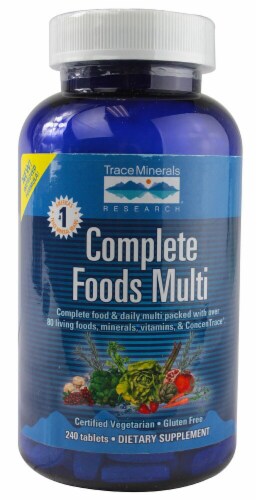 Trace Minerals Research  Complete Foods Multi Perspective: front