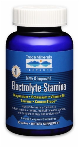 Trace Minerals Research Electrolyte Stamina Dietary Supplement Perspective: front