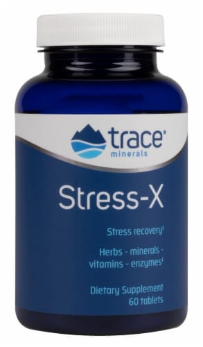 Trace Minerals Research  Stress-X Dietary Supplement Perspective: front