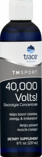 Trace Minerals TM Sport 40000 Volts Electrolyte Concentrate Perspective: front