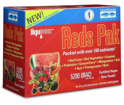 Trace Minerals Research  Reds Pak Perspective: front