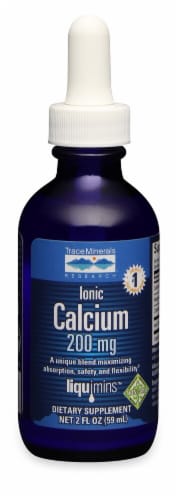 Trace Minerals Research  Ionic Calcium Dietary Supplement Perspective: front