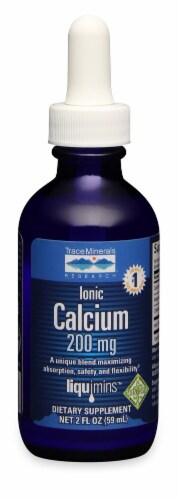 Trace Minerals Research  Ionic Calcium Dietary Supplement Perspective: front