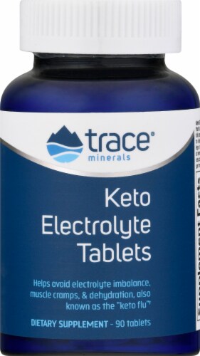 Trace Minerals Research Keto Electrolyte Tablets Perspective: front
