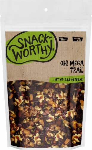 Snackworthy Oh! Mega Trail Trail Mix Perspective: front