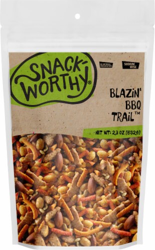 Snackworthy Blazin' BBQ Trail Trail Mix Perspective: front