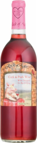 Rock of Ages Cork & Pork Wine Perspective: front