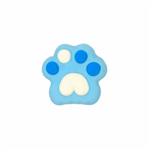 Wufers Blue Paw Dog Treat Perspective: front
