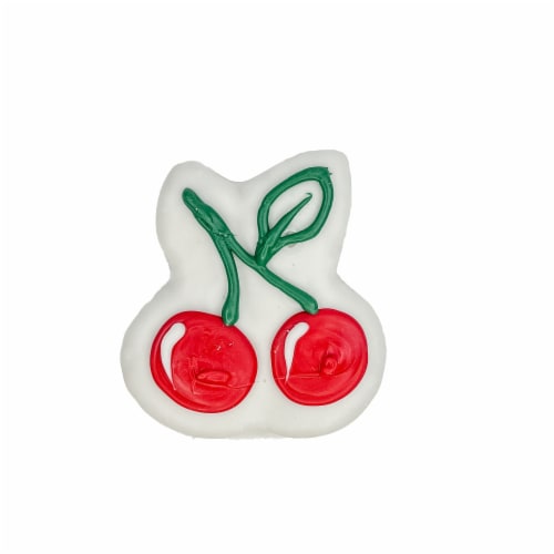 Wufers Cherries Dog Treat Perspective: front