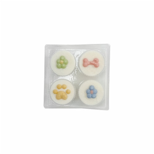 Wufers Spring Treat Dog Cookie Cups Perspective: front