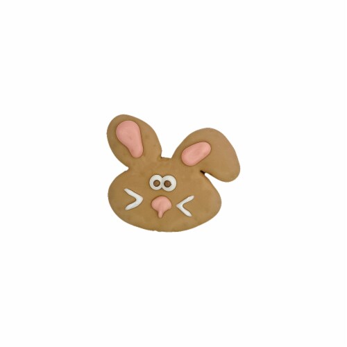 Wufers Cottontail Dog Cookie Perspective: front