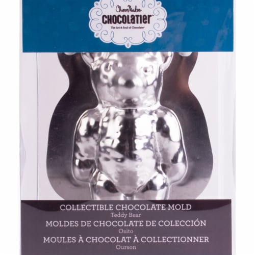 ChocoMaker Metal 3D Chocolate Mold - Teddy Bear Perspective: front