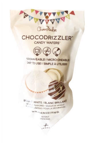 ChocoMaker Bright White Vanilla Flavored ChocoDrizzler™ Perspective: front